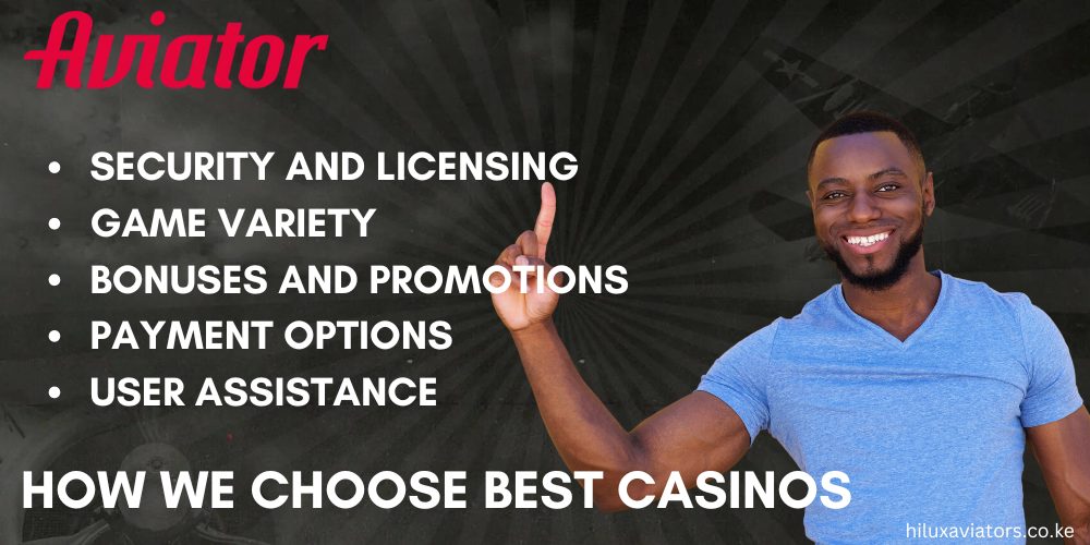 HOW WE CHOOSE BEST CASINOS