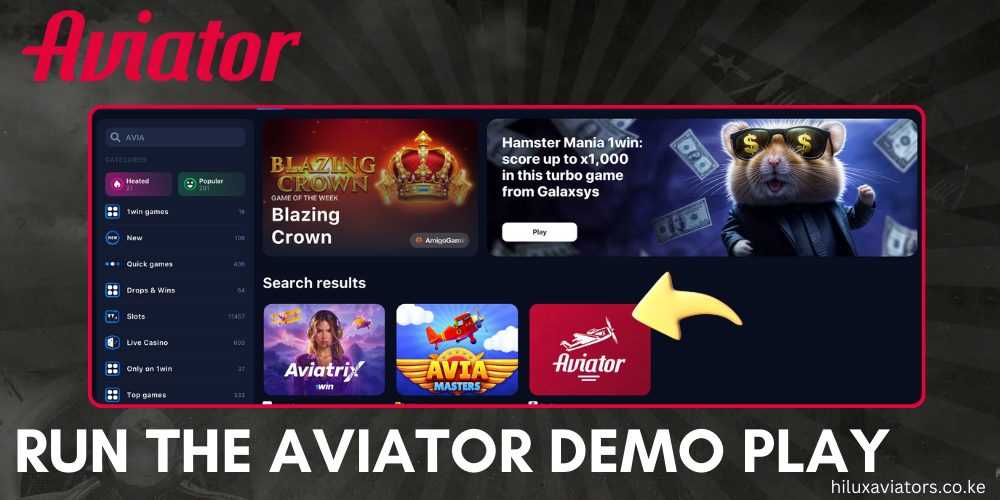 RUN THE AVIATOR DEMO PLAY