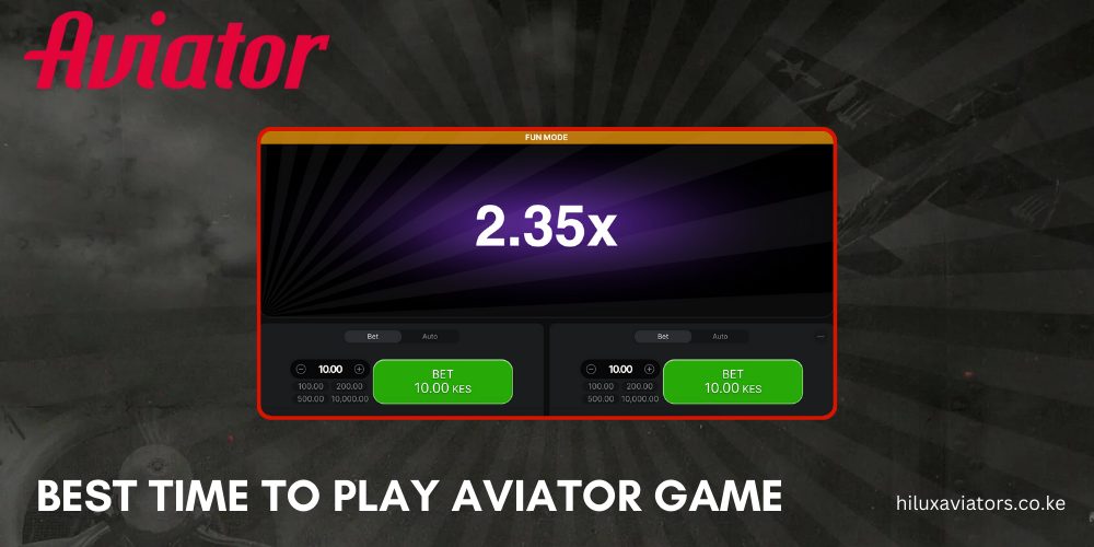 Best Time to Play AVIATOR GAME