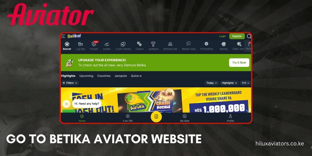 GO TO BETIKA AVIATOR WEBSITE